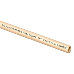 Cole-Parmer&nbsp;TPV Tubing, Tan Opaque, 1