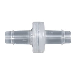 Cole-Parmer&nbsp;Miniature Check Valve, Polypropylene Housing, Viton diaphragm, 5/16