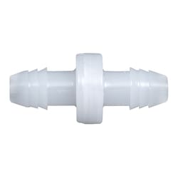 Cole-Parmer Miniature Check Valve, PVDF Housing, Viton diaphragm, 3/8"