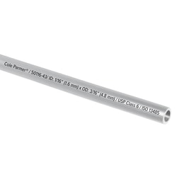 Cole-Parmer Soft TPE Tubing, Clear, 1/16" ID x 3/16" OD; 50 Ft, Quantity: