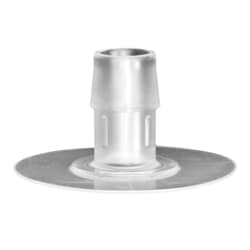 Cole-Parmer Port Disk Hose Barb Fitting, Engage 8402, Cleanroom Packed,