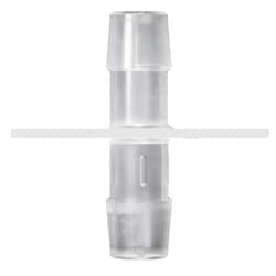 Cole-Parmer Port Disk Hose Barb Fitting, Engage 8402, Opposing Barb, Cleanroom