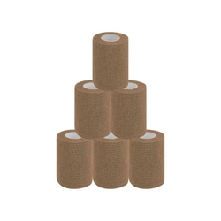 Med Vet International Cohesive Tape, 3" x 5yds., Hand Tear, 24/box, Quantity: