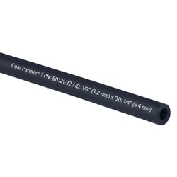 Cole-Parmer&nbsp;TPE Tubing, Black, 1/8
