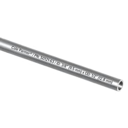 Cole-Parmer Food, Milk, and Dairy Tubing, 3/8" ID x 1/2" OD; 50 Ft, Quantity: