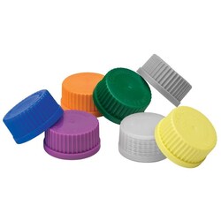 Chemglass Life Sciences Cap, GL-45, Orange, Solid, Polypropylene, Quantity: