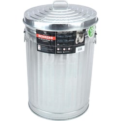 MSC&nbsp;PRO-SOURCE 1211 Galvanized Metal Pail with Lid Galvanized Metal, 23-1/2