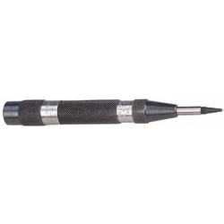 MSC General 78 5/8" Automatic Center Punch 6" Overall Length, Steel, Quantity: