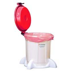Chemglass Life Sciences Solid Waste Container, 5L | Buy Online | Chemglass Life Sciences | Fisher Scientific