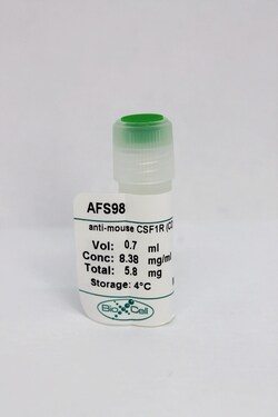 Bio X Cell InVivoMab anti-mouse CSF1R (CD115), Clone: AFS98, Size: 50 MG,