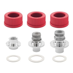 Chemglass Life Sciences 12mm GL-45 Probe Holder, PG 13.5 Screw Thread Style,