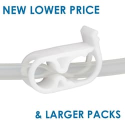 Chemglass Life Sciences Tube Clamp, Flow Control, 12 Position, 0.45" OD,