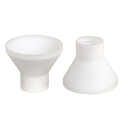 Chemglass Life Sciences Funnel, Vial, PTFE, 1.9" OD, 20-400 GPI Thread | Buy Online | Chemglass Life Sciences | Fisher Scientific