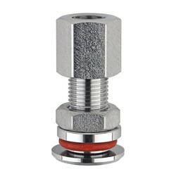 Chemglass Life Sciences M10 Adapter to 1/4" for Level Sensors, Quantity:
