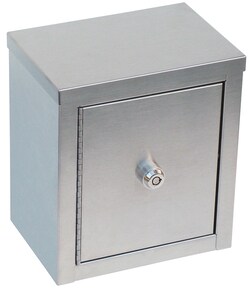 Omnimed Inc&nbsp;Mini Double Door Narcotic Cabinet (9”H X 8”W X 5 5⁄8”D)