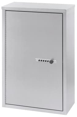Omnimed Inc&nbsp;Double Door Large Stainless Steel Narcotic Cabinet with Combo Lock (24