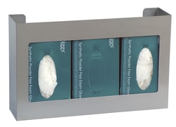 Omnimed Inc American Made Stainless Steel Triple Glove Box Holder (5 Year