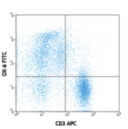 Biolegend FITC anti-rat RT1B [OX-6]; Isotype: Mouse IgG1, ; Reactivity: