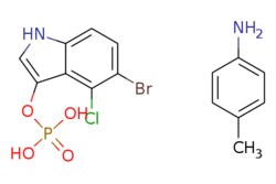 eMolecules​ 5-Bromo-4-chloro-3-indolyl phosphate p-toluidine salt | 6578-06-9