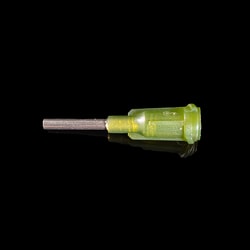 Instech Luer stub, 15ga (amber) x 0.5in (12mm), non-sterile, pack of 1000,