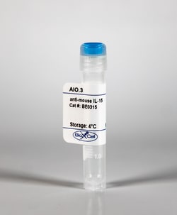 Bio X Cell InVivoMAb anti-mouse IL-15, Clone: AIO.3, Size: 50 mg, Quantity: