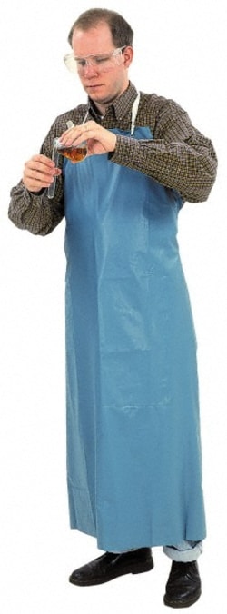 MSC Safety Zone DAV06-35X45 35" Wide x 45" Long x 6 mil Thick Bib Apron