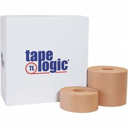 MSC&nbsp;Tape Logic Reinforced Water Activated Tape, Kraft, Fiberglass, 70mm x 450', 10/cs
