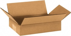 MSC FLAT CORRUGATED BOX, Quantity: Each of 1