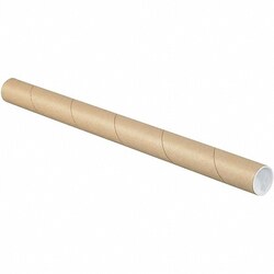 MSC MAILING TUBE W/CAP, Quantity: Each of 1