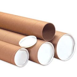 MSC MSC Heavy-Duty Plastic Mailing Tube, 3 x 24 in, 24/Pk., Quantity: Each