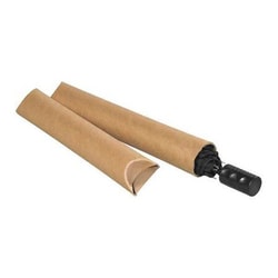 MSC Partners Brand Crimped End Tubes, 2-1/2 x 36 in, 34/Pk., Quantity: