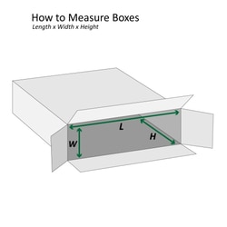 MSC MSC Side Load Corrugated Box, 8x4x46 in, 15/Bundle, Quantity: Each