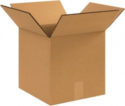 MSC MSC Corrugated Box, 12 x 12 x 12 in, 15/Pk., Quantity: Each of 1