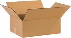 MSC FLAT CORRUGATED BOX, Quantity: Each of 1