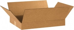 MSC FLAT CORRUGATED BOX, Quantity: Each of 1
