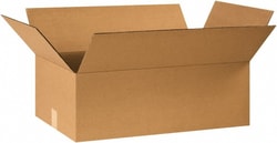 MSC FLAT CORRUGATED BOX, Quantity: Each of 1