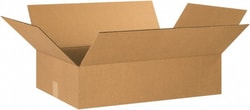 MSC FLAT CORRUGATED BOX, Quantity: Each of 1