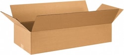 MSC FLAT CORRUGATED BOX, Quantity: Each of 1