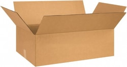 MSC FLAT CORRUGATED BOX, Quantity: Each of 1