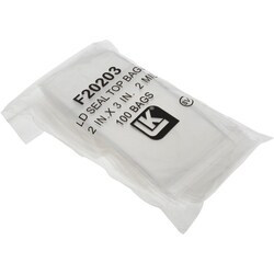 MSC MSC Flush Cut Foam Pouch, 3 x 3 in, 1000/Pack, Quantity: Pack of 1000