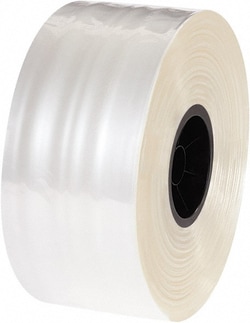 MSC Value Flat Tubing, 4 in, 2 mil, Polypropylene, 1000 ft, Quantity: Each