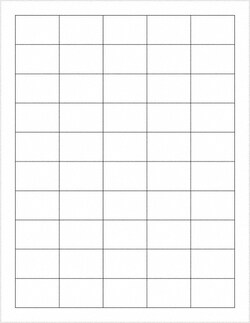MSC RECTANGLE LASER LABEL, Quantity: Pack of 50000