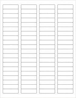 MSC RECTANGLE LASER LABEL, Quantity: Pack of 80000