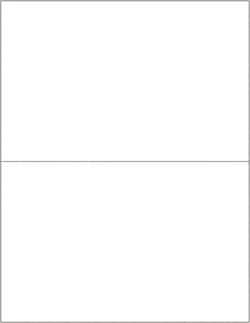 MSC RECTANGLE LASER LABEL, Quantity: Pack of 200