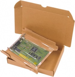 MSC Korrvu Suspension/Retention Packaging Liner, 3 in Wide, Kraft, 1 ea,