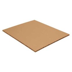 MSC Box Packaging Inc Honeycomb Sheets, 40x48x1/2 in, Kraft, 80/Pack, Quantity:
