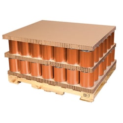 MSC Corrugated Sheet, 40 in Wide, 42 in Long, Kraft, 5/Bundle, Quantity: