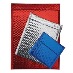 MSC Value Collection Bubble Mailer, 9 x 11-1/2, Silver, Self-Adhesive,