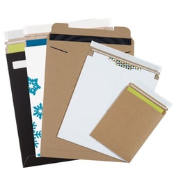 MSC MSC Flat Mailer, 17 x 21 in, Kraft, 100/Pack, Quantity: Pack of 100