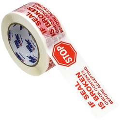 MSC Tape Logic Message Tape, 'Stop If Seal Is Broken', 36/Case, Quantity:
